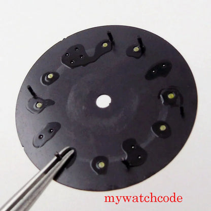 31mm Black Sterile Top Quality Watch Dial Hands For NH35 MIYOTA 8215 821A Movement Parts
