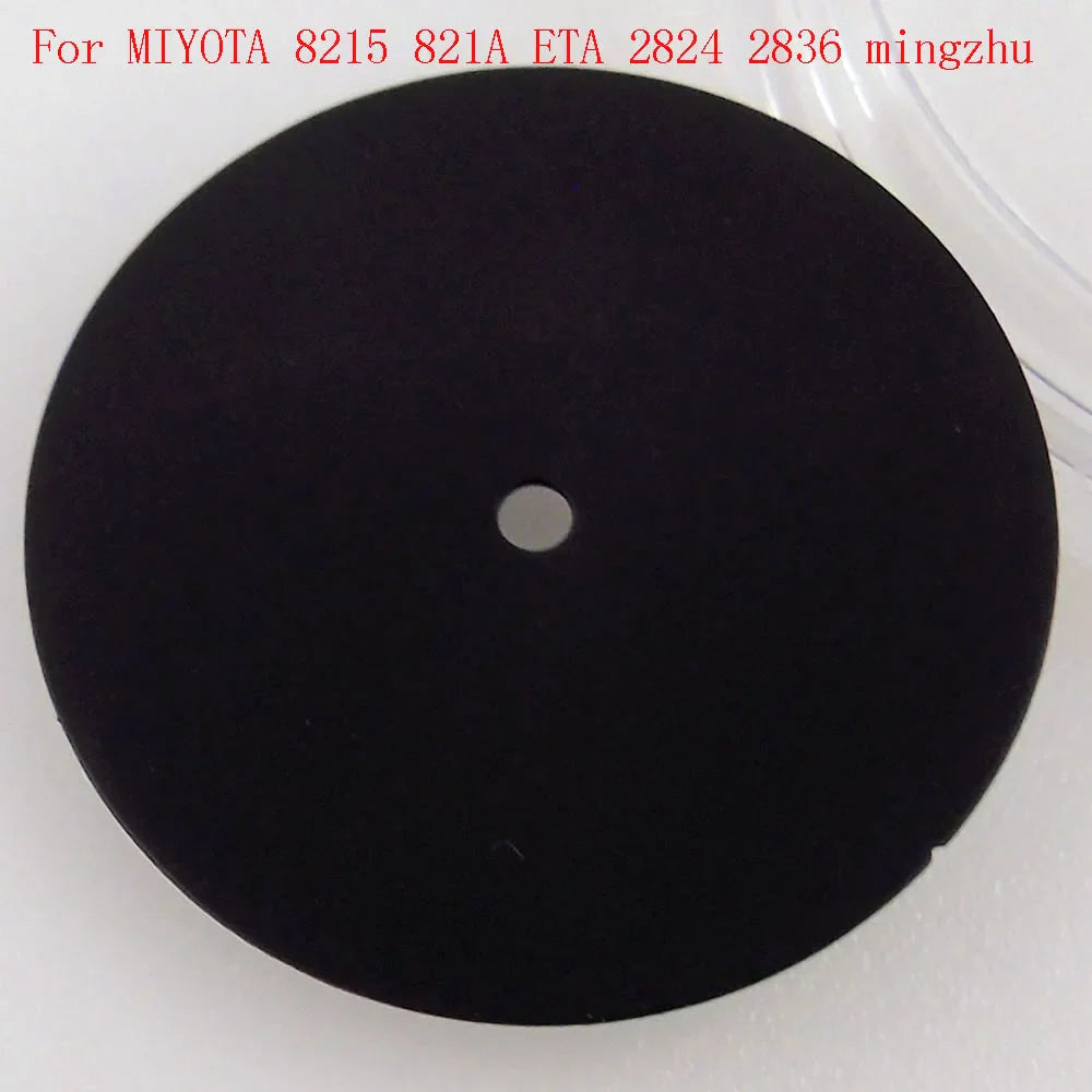 29mm Black Green Yellow Watch Dial Face For NH35 NH36 MIYOTA 8215 821A ETA 2836 2824 Mingzhu 2813 Automatic Movement