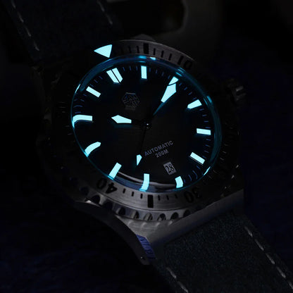 San Martin Diver SN0055G 42mm PT5000 SW200 Automatic Watch AR Sapphire 20Bar BGW-9 Lume