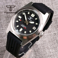 black dial with logo