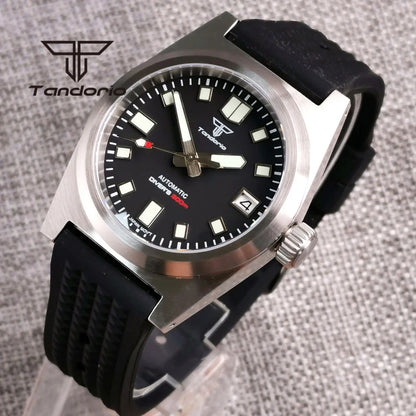 Tandorio TD108A Sunburst Dial NH35A 38mm 20bar Brushed Case AR Sapphire Military Unimatic U2