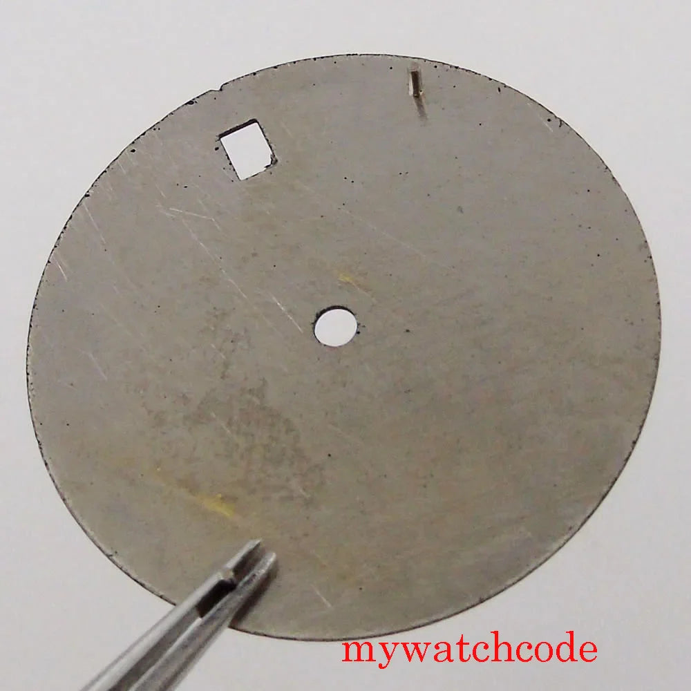 29mm Black Dial Date Window Green Luminous Sword Hands Fit NH35 7s26 7s36 7s25 7s35 6r15 Automatic Movement