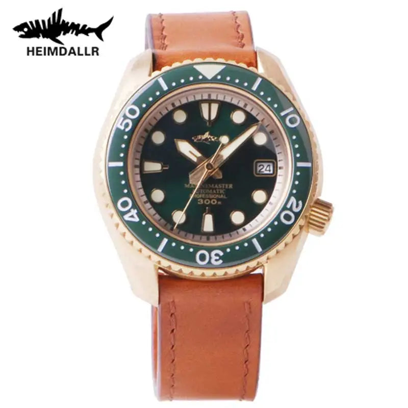 HEIMDALLR Real Bronze SBDX Diver HMCE21 NH35 Sapphire Crystal Lord Of The Sea 46MM 30Bar
