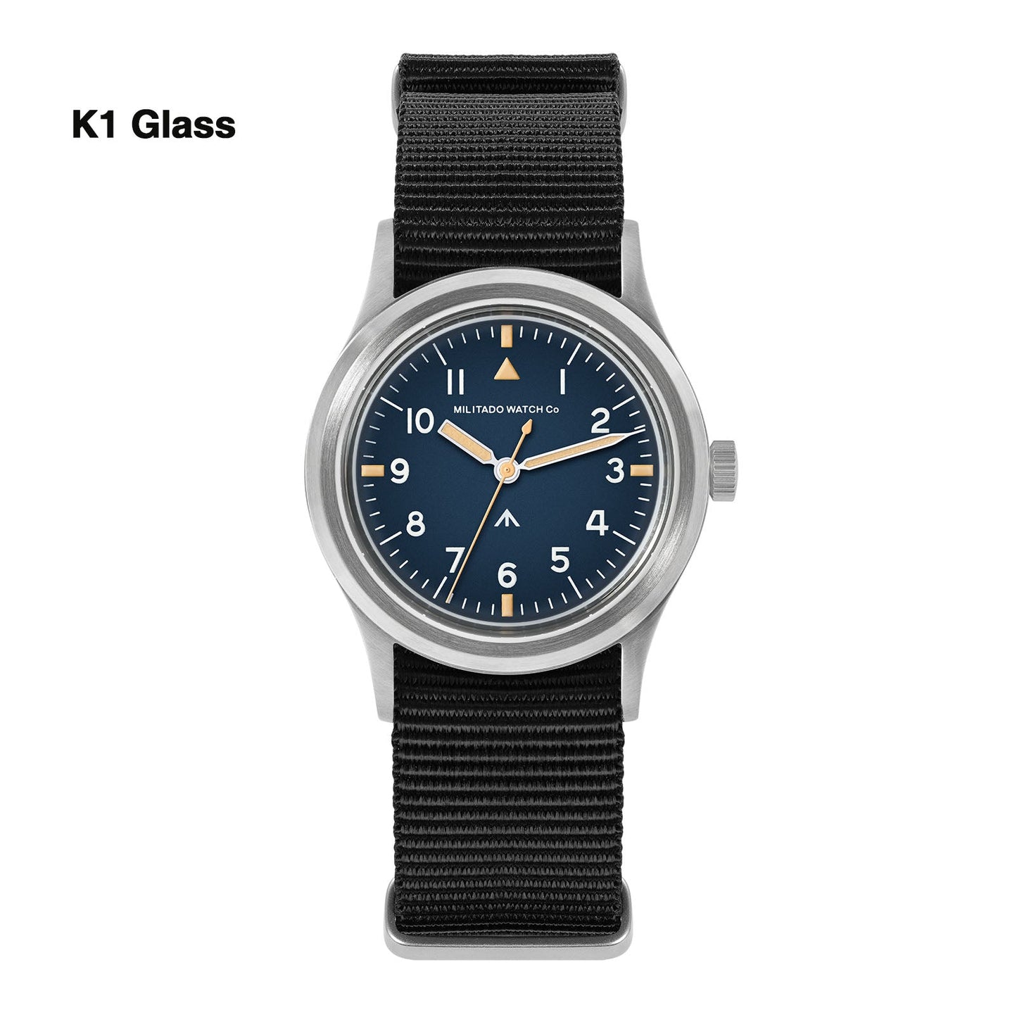 Militado 36mm Retro Military Watch VH31/VH65 Sweeping Hand ML14 V2