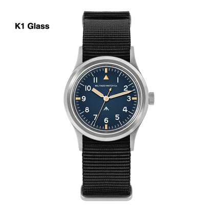 Militado 36mm Retro Military Watch VH31/VH65 Sweeping Hand ML14 V2