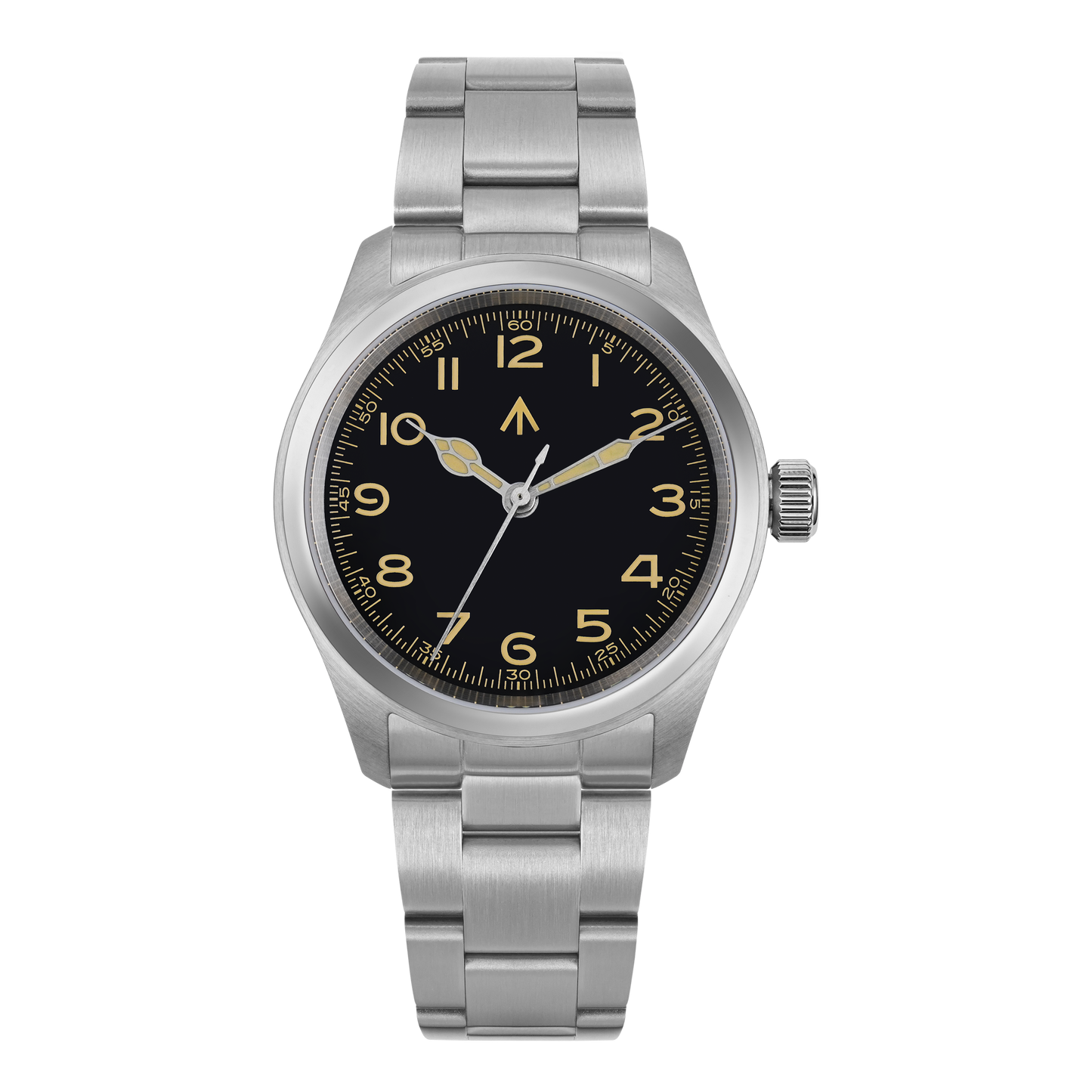 ★11.11 Sale★ Militado 38mm VH31 Retro Field Watch ML08