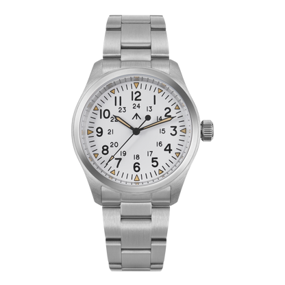 ★11.11 Sale★ Militado 38mm VH31 Retro Field Watch ML08