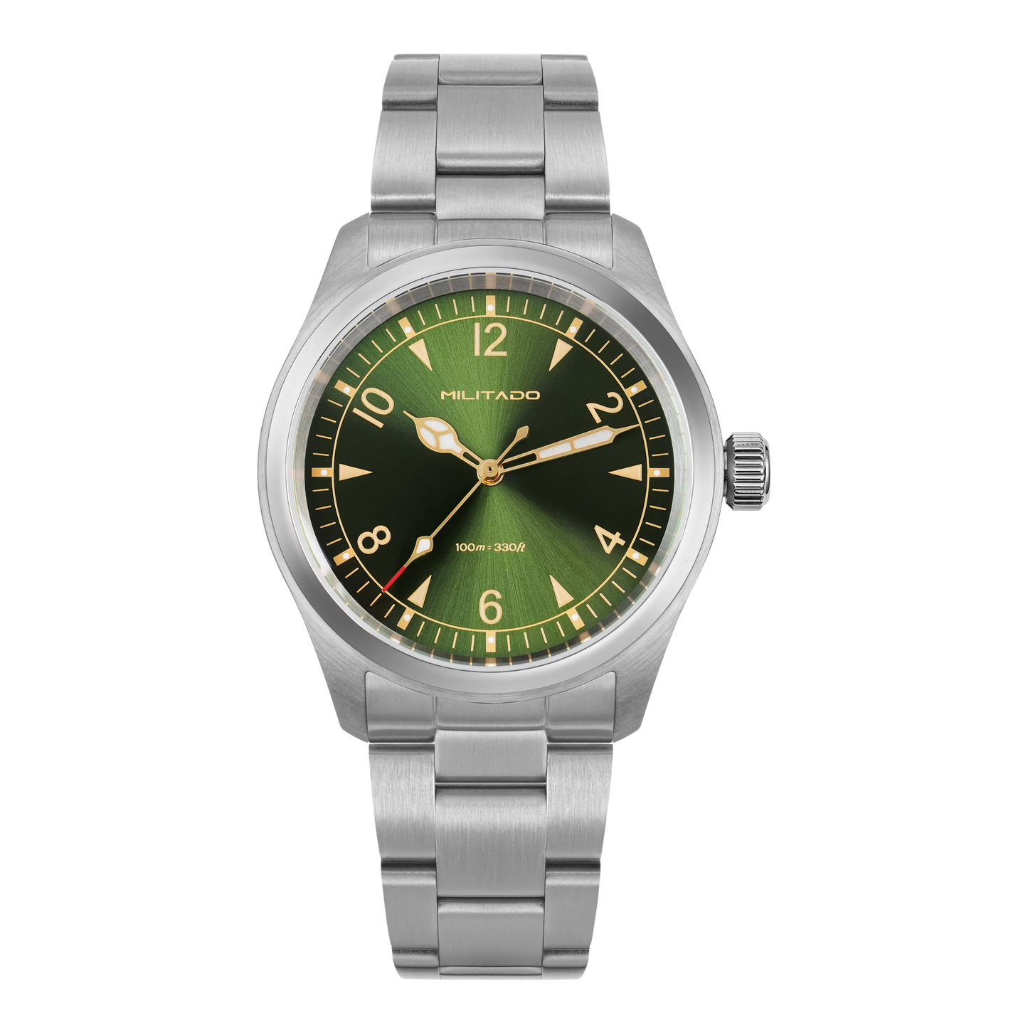 ★11.11 Sale★Militado 38mm Retro VH31 Military Watch ML08