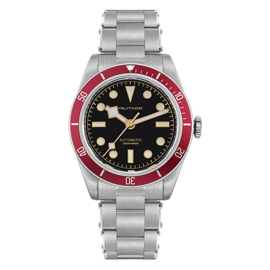 Militado 38mm NH35 Automatic BB58 Retro Watch ML06