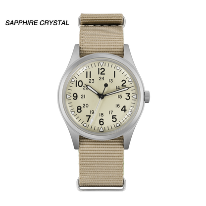 Militado 36mm High Domed VH31 Field Watch ML07