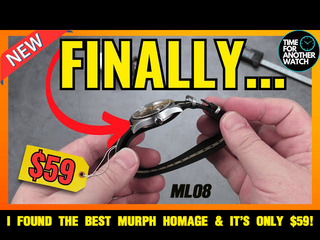 ★11.11 Sale★ Militado 38mm VH31 Retro Field Watch ML08