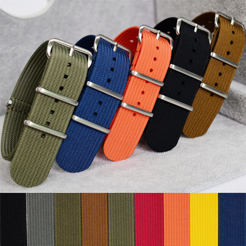 Premium Quality Nylon Watch Band 22mm 20mm 18mm