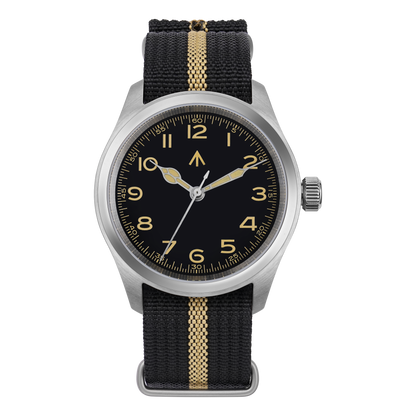 ★11.11 Sale★Militado 38mm Retro VH31 Military Watch ML08