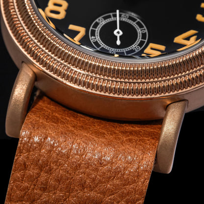 THORN T013 36mm Vintage Pilot Watch ST1700 Manual winding Sub Second Swiss luminous Sapphire