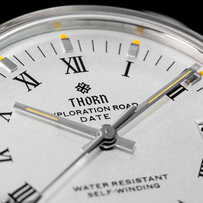 THORN T004 Dress Watcg PT5000 Automatic Domed Sapphire Luminous 10Bar 34MM