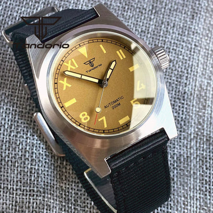 Tandorio Unimatic U2 Watch TD108B 38mm 20Bar NH35A PT5000 Movement AR Sapphire Dress  California Dial