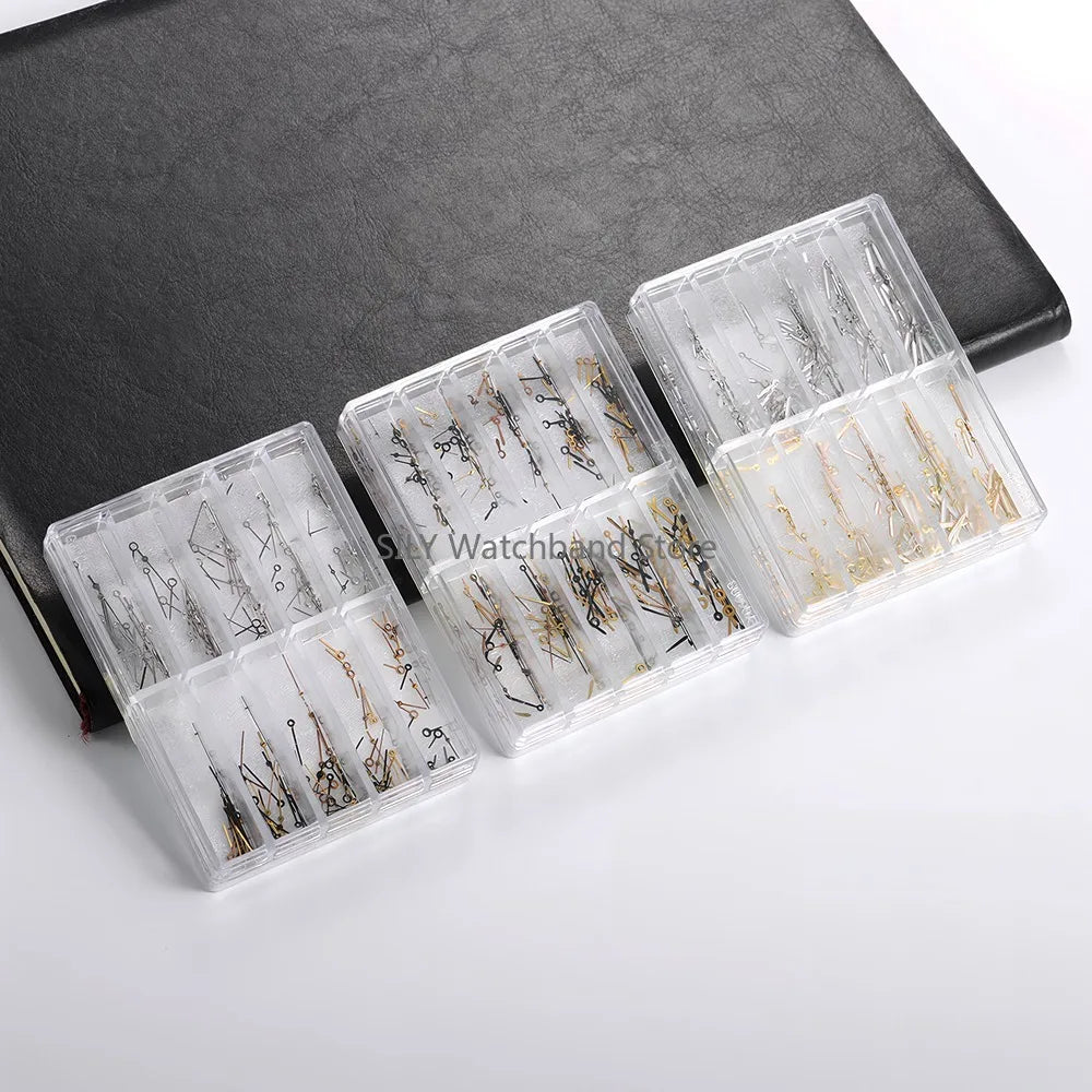 Watch Hands Luminous For 2035 Movement Silver Gold Black Watches Pointers Hour, Minute And Second And Hands Repair Accessories