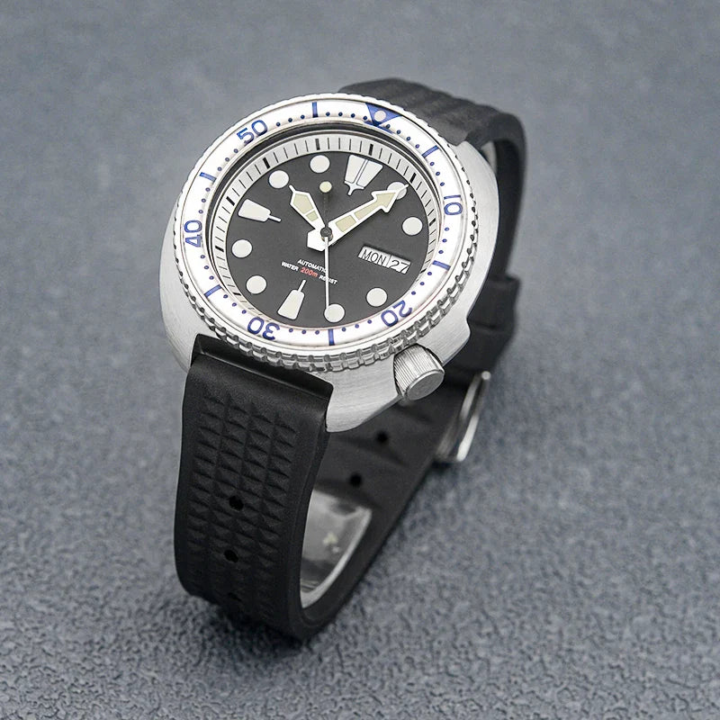 Sterile Turtle Diver SKX 6105 6309 Abalone 20Bar 44MM NH36A Automatic Sapphire