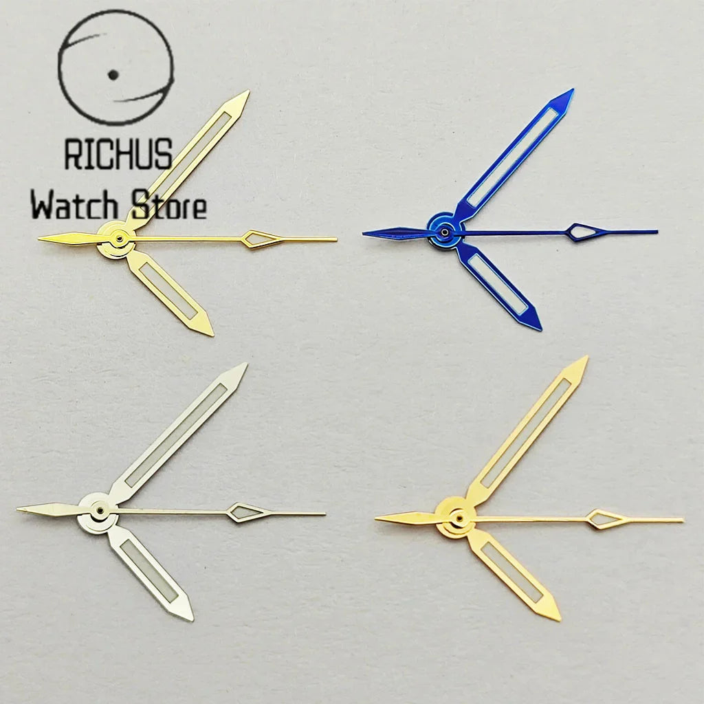 Watch Hands Green Luminous Silver Blue Gold Fit NH35 NH36 ETA2824 2836 Miyota8205 8215 821A Mingzhu DG2813 3804 Movement