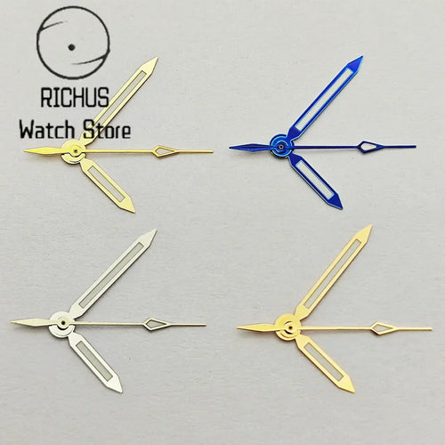 Watch Hands Green Luminous Silver Blue Gold Fit NH35 NH36 ETA2824 2836 Miyota8205 8215 821A Mingzhu DG2813 3804 Movement
