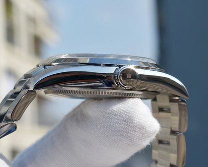 Baltany 39MM Explorer Watches Man S4035 NH38 Automatic Stainless Steel Bracelet Waterproof 200m Luxury Mechanical Wristwatch Man