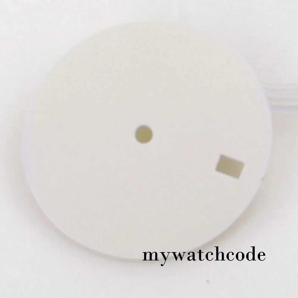 29mm Green/Blue/Black/Yellow/White Sterile Watch Dial Date Day Window Fit for NH35A NH36A Automatic Movement Watch Accessories