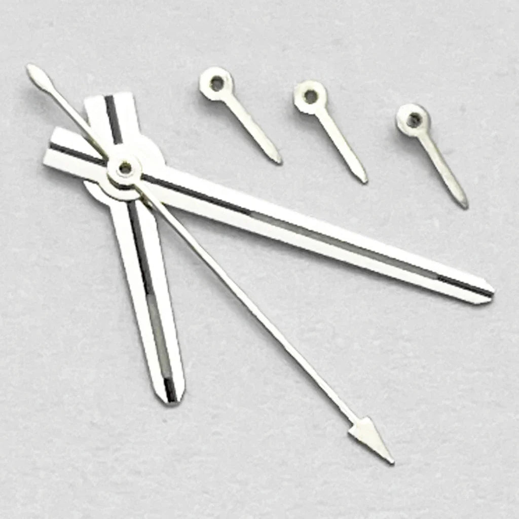 VK63 Watch Hands Silver/Gold/RoseGold Blue Luminous Fit VK63 Quartz 6-Hands Movement Watch Accessories