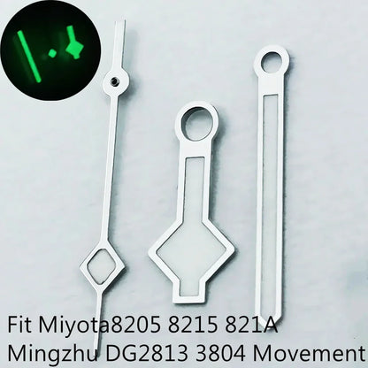 NH35Luminous Hands Snowflake Gold/Silver/Black/Rose Gold Watch Hand Watch Fit NH35 NH36A Miyota 82 Series ETA 2824 2836 Movement