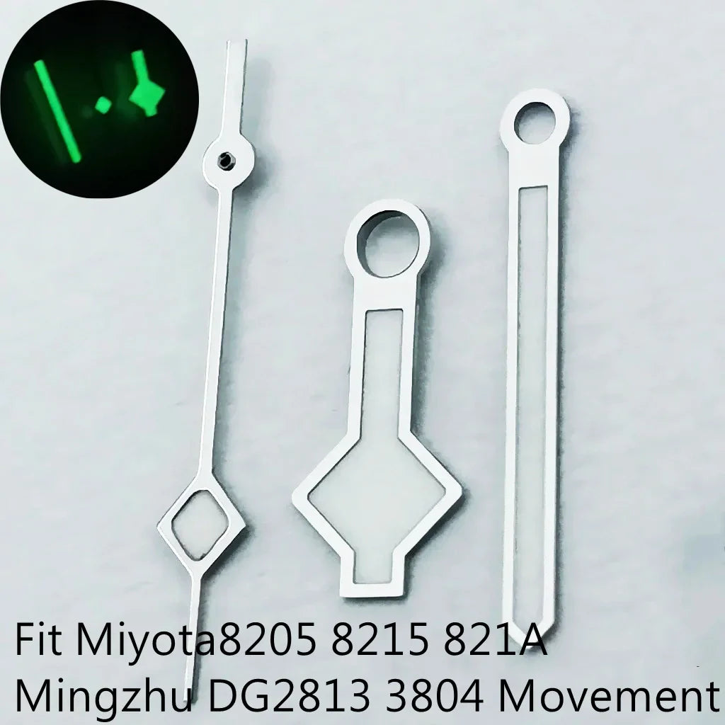 NH35Luminous Hands Snowflake Gold/Silver/Black/Rose Gold Watch Hand Watch Fit NH35 NH36A Miyota 82 Series ETA 2824 2836 Movement