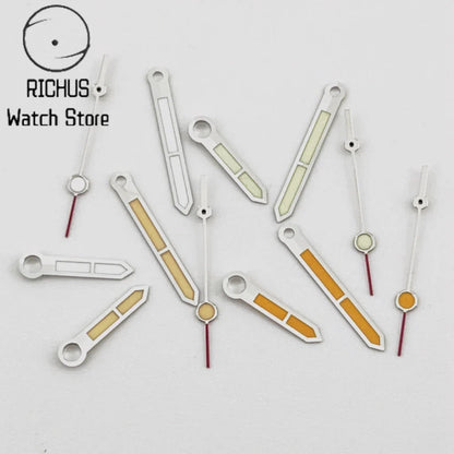 NH35 Hands Silver Watch Hands Fit NH35 NH36 PT5000 ETA2836 2824 DG2813 3804 Miyota8215 8205 821A Movement Watch Accessories