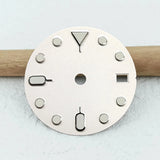 28.5mm NH35 Dial Green Luminous Dial GMT Dial Support Customized Logo Suitable for NH34/NH35/NH36 Movement