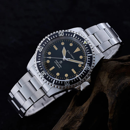 Baltany 39MM Dive Watch Man S3075 MilSubmariner Homage Watch  20Bar Waterproof Stainless Steel Bracelect NH38 Auto Sports Watch