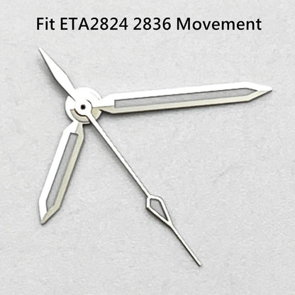 NH35 Hands Silver/Blue Watch Hands Fit NH35 NH36 PT5000 ETA2836 2824 DG2813 3804 Miyota8215 8205 821A Movement Watch Accessories