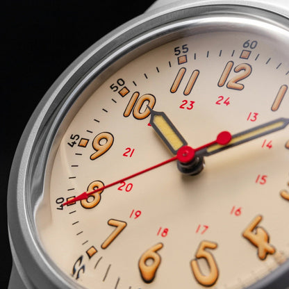 THORN SHY043 36mm  NH35 Automatic Retro Field Military Watch C3 Luminous 10bar