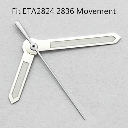 Wide NH35 Watch Hands Green Luminous Fit NH35 NH36 PT5000 ETA2836 2824 DG2813 3804 Miyota8215 8205 821A Movement Watch Accessories