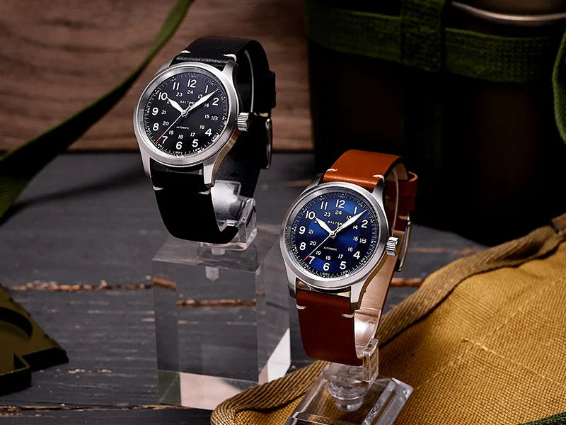 Baltany Field Watch S2049 Customizable 10ATM Waterproof 39mm  NH35 Automatic Ar Sapphire Swiss lume
