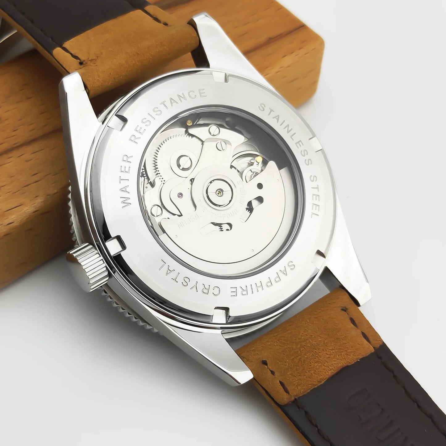 CORGEUT 41mm Submariner Diver Sapphire Ceramic Bezel 10Bar NH35 Automatic Glass Back