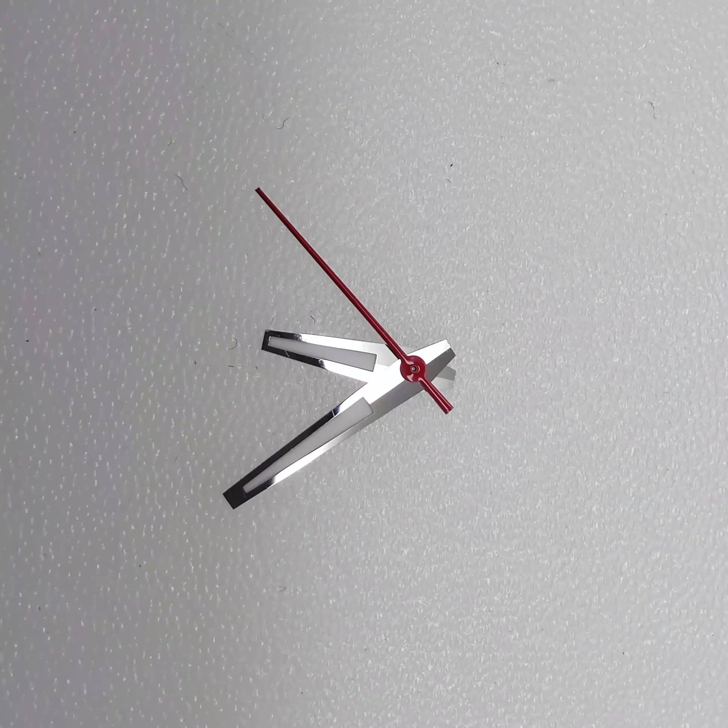 Green Luminous Watch Hands with Red/blue Second Needle for Men's Watch Replacement Accessories Fit NH35/NH36/4R Movement