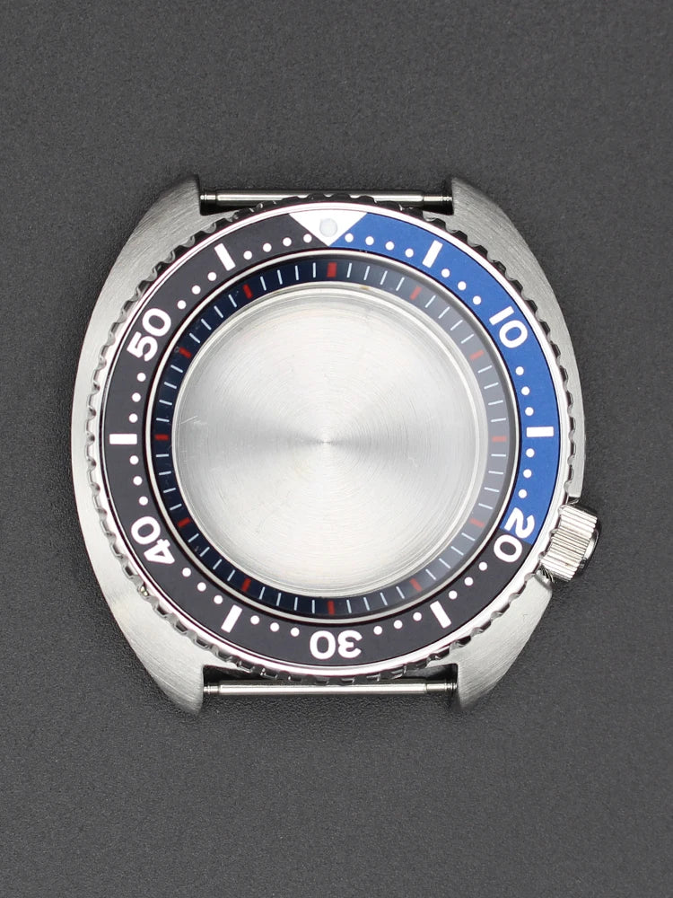 45mm Men's Watch nh35 Cases For NH35 NH36 Modified Abalone NH34 nh38 nh70 4R36 Movement 28.5mm Dial Sapphire Crystal Waterproof