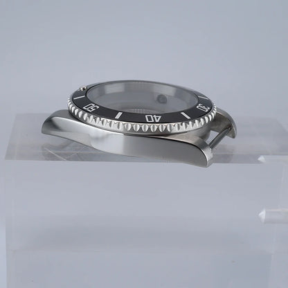 NH35 40mm SUB Black Ceramic Insert Watch Case Sapphire For NH34 NH35 NH36 NH38 4R36 Miyot8215 ETA2824 Movement 20ATM Waterproof