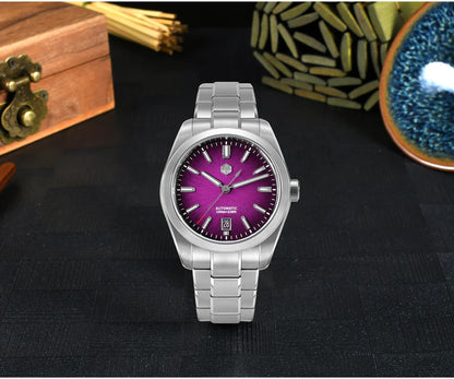 San Martin 36/39/42mm SN0144 JianZhan Dial Gada Watch Miyota 9015 Original Design Men Luxury Dress Automatic Mechanical Watches