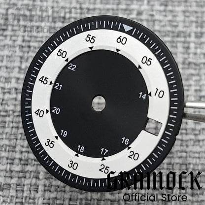 28.5mm Sterile Dial With Luminous Hands Fit ETA2824 2836 Miyota8215 821A Mingzhu DG2813 3804 Seagull 1612 Movement