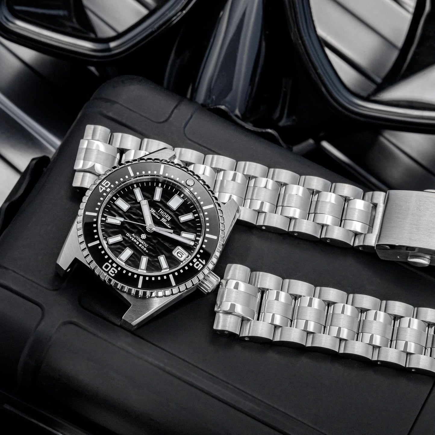 THORN SHY042  NH35A Movement Sailing Diver 40MM BGW9 Lume Sapphire Glass back 20bar