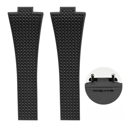 PRX watch band Quick Release  11mm 12mm T137.407/T137.410 Super Player Fluoro rubber FKM Watch Strap Bracelet