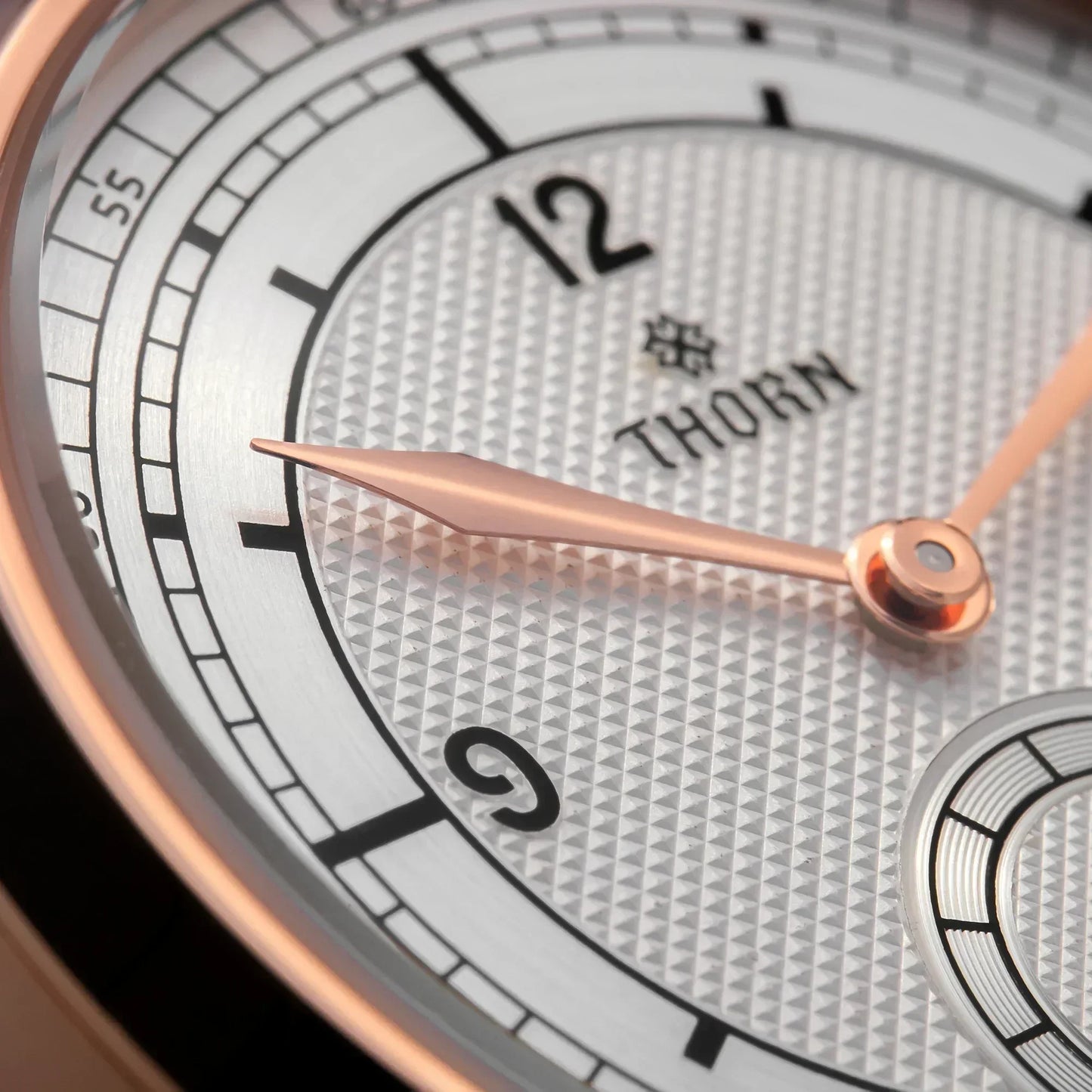 THORN Too1  quartz Sub Second Watch 37mm Case 3ATM AR Sapphire Pilot