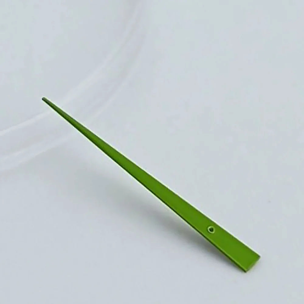 Green/white watch hands suitable for N H35 NH36 movement watch hands personalized 12.5mm second hand without luminous