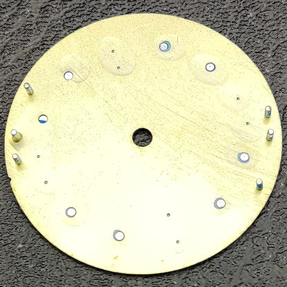 Modified 28.5MM Blue 369 Nail Watch Dial Weak Luminous Watch Faces Men's Watch Accessory Fit NH35 Movement