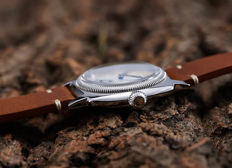 Baltany 1926 Vintage Dress Wristwatches S4036 Square Case Sub Seconds Luminou 20ATM Stainless Steel Automatic Mechanical Watches