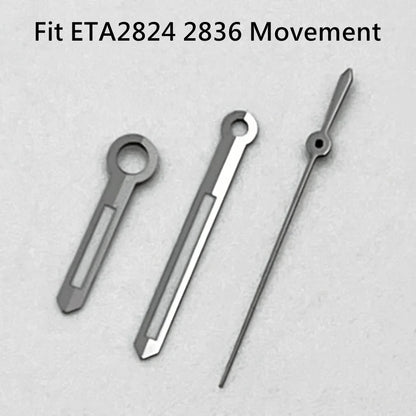 NH35 Hands Silver/Blue Watch Hands Fit NH35 NH36 PT5000 ETA2836 2824 DG2813 3804 Miyota8215 8205 821A Movement Watch Accessories