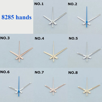 Watch Hands 8285 Hands Blue Grren C3 Luminous Hands Watch Parts for Miyota 8285 Movement Watch Accessories